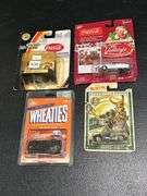 GROUP OF ASSORTED DIE CAST CARS & BATMAN PENCIL