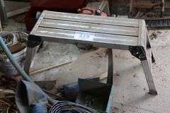 HOSE, FOLDING BENCH, HAND TOOLS ETC.