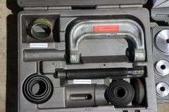 BALL JOINT SERVICE TOOL SET, BEARING RACE & SEAL SET, AIR RUST PROOFING GUN