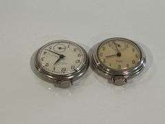 2 WESTCLOX POCKET BEN POCKET WATCHES - NOT WORKING