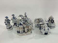 GROUP OF CERAMIC FIGURINES