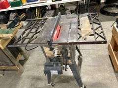 SEARS CRAFTSMAN 10" TABLE SAW WITH ROLLER STAND
