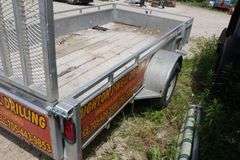 2017 MILLROAD 6'X12' SINGLE AXLE LADSCAPE TRAILER