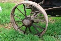 ALLIS CHALMERS E 20-35 TRACTOR ON STEEL