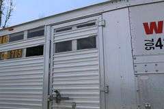 2008 EBY 20' ALUMINUM 5TH WHEEL STOCK TRAILER