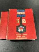 2 - 1965 & 2 - 1966 BUICK SERVICE MANUALS