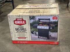 NEW EXPERT GRILL 4 BURNER GAS BBQ WITH SIDE BURNER