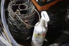 GALLAGHER FENCE ENERGIZER, WIRING, BARBED WIRE ETC.