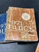 2 - 1971, 1 - 1973 & 1 -1974 BUICK SERVICE MANUALS
