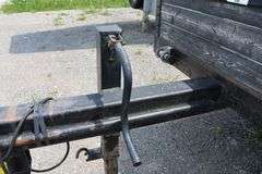 1977 HOMEBUILT TANDEM AXLE 20' PIPE TRAILER