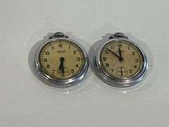 2 INGERSOLL MAPLE LEAF POCKET WATCHES - NOT WORKING
