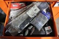 KUBOTA ROLLING TOOL CABINET WITH CONTENTS
