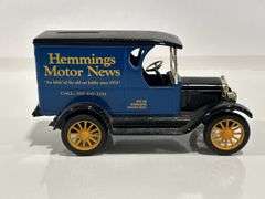 ERTL HEMMINGS MOTOR NEWS 1923 CHEVY 1/2 TON TRUCK BANK - 1/25