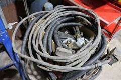 LINCOLN ELECTRIC WIRE-MATIC 255 CONSTANT VOLTAGE DC ARC WELDING POWER SOURCE & WIRE FEEDER