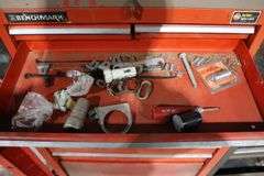 BENCH MARK TOOL CABINET & CONTENTS