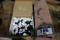 METAL TOOLBOX & REPLACEMENT TEETH FOR MULCHER (LOT #24)