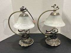 PAIR OF TABLE LAMPS - 15"
