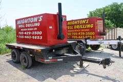 2009 HOMEBUILT TANDEM AXLE WATER TRAILER
