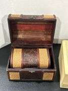 NESTING TRUNKS & JEWELRY BOX