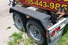 1977 HOMEBUILT TANDEM AXLE WATER TRAILER