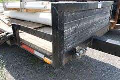 1977 HOMEBUILT TANDEM AXLE 20' PIPE TRAILER
