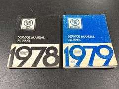 1978 & 1979 BUICK SERIVCE MANUALS