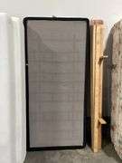 KING SIZE HEAD AND FOOT BOARD WITH RAILS AND SPLIT MATTRESS AND BOXSPRING