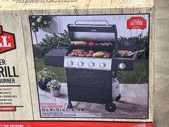 NEW EXPERT GRILL 4 BURNER GAS BBQ WITH SIDE BURNER