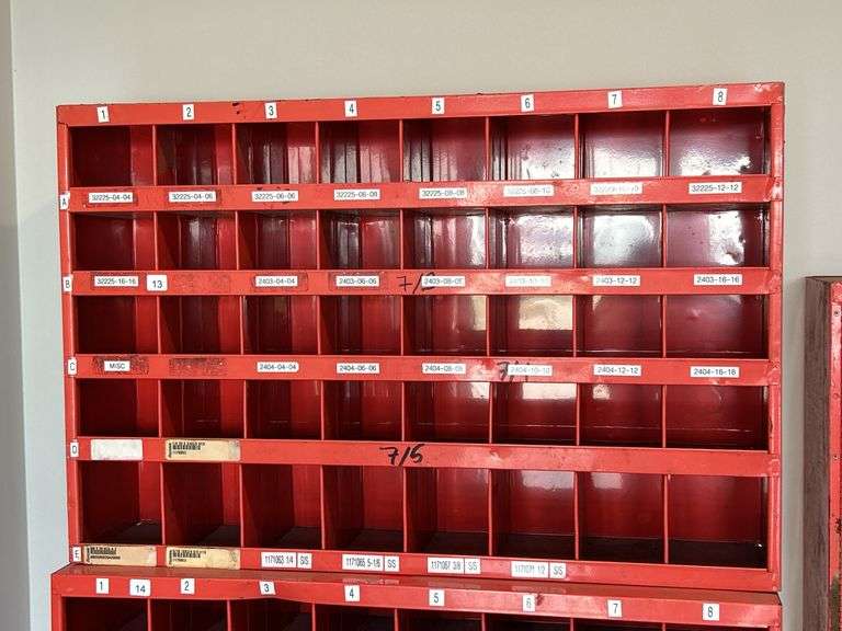 WURTH BOLT BIN 34"X9"X22"