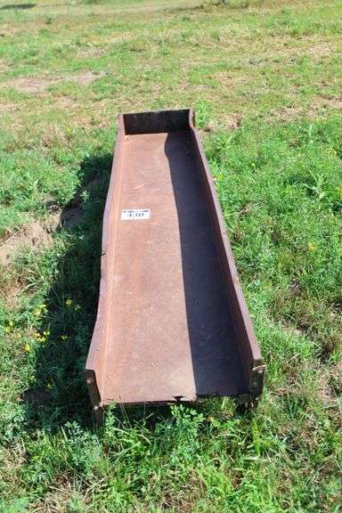 8' METAL TROUGH