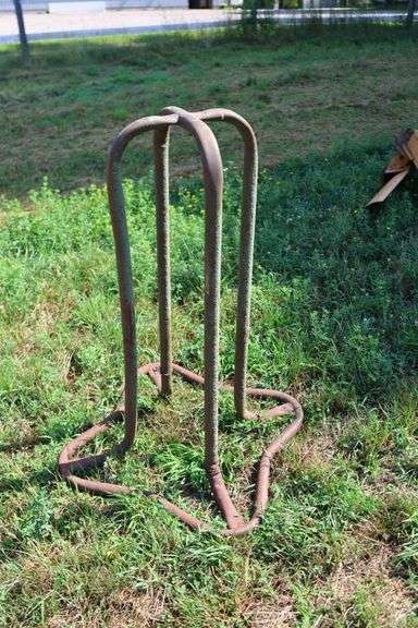 PAIR OF STEEL SPOOLS