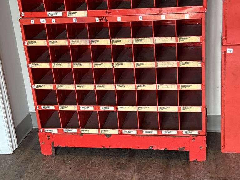 WURTH BOLT BIN 34"X12"X29"