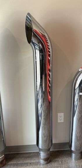 CHROME EXHAUST STACK 60"