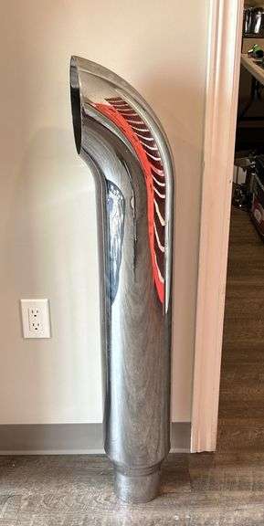 CHROME EXHAUST STACK 44"