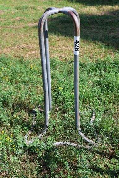 PAIR OF STEEL SPOOLS