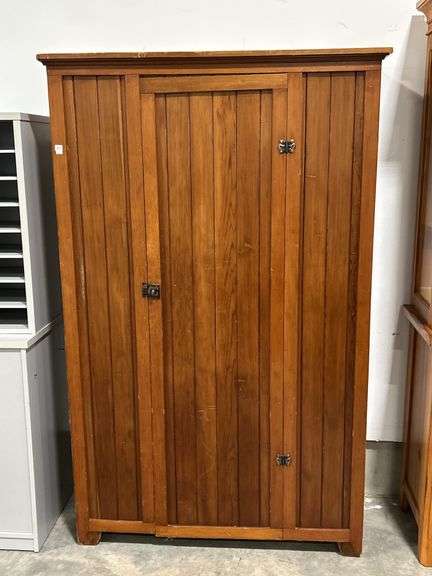 PINE WARDROBE 44"X18"X74"