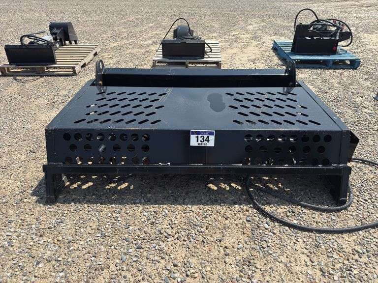 2025 UNUSED GIYI GY-RR78 SKID STEER ROCK RAKE - Shackelton Auctions Inc.