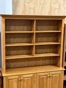 OAK HUTCH 58"X18"X80"
