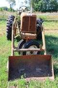 ALLIS-CHALMERS WD 45 ROW CROP TRACTOR WITH LOADER