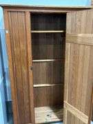 PINE WARDROBE 44"X18"X74"