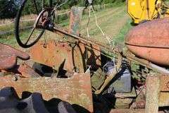 ALLIS-CHALMERS WD 45 ROW CROP TRACTOR WITH LOADER