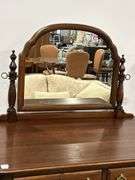 HIGHBOY DRESSER WITH SWING MIRROR 35"X21"X64"