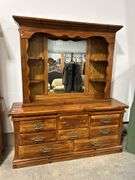 MIRRORED DRESSER 70"X19"X80"