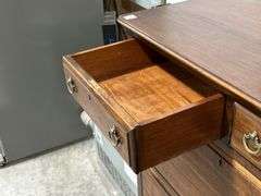 HIGHBOY DRESSER WITH SWING MIRROR 35"X21"X64"