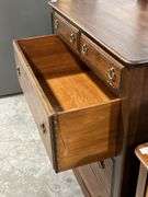 HIGHBOY DRESSER WITH SWING MIRROR 35"X21"X64"