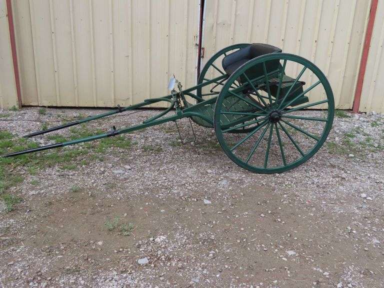 VINTAGE WOODEN HORSE CART