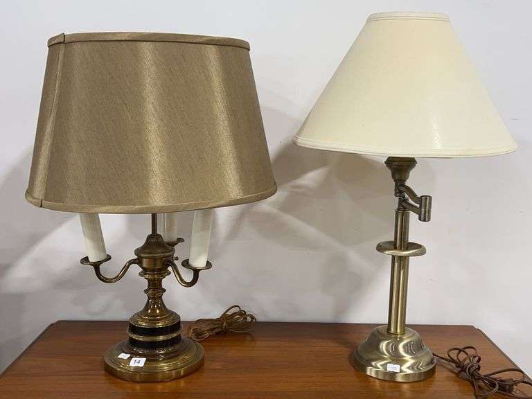 TWO TABLE LAMPS