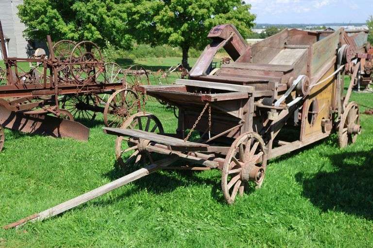 N. DOWNS THRESHING MACHINE