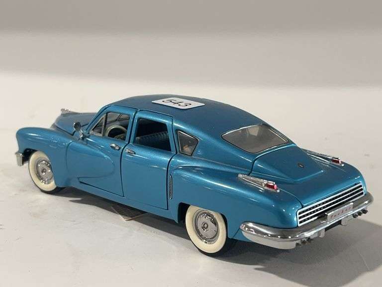 Franklin Mint Torpille Tucker 1948 - Maquette 1:24 De Collection (sans Boîte)