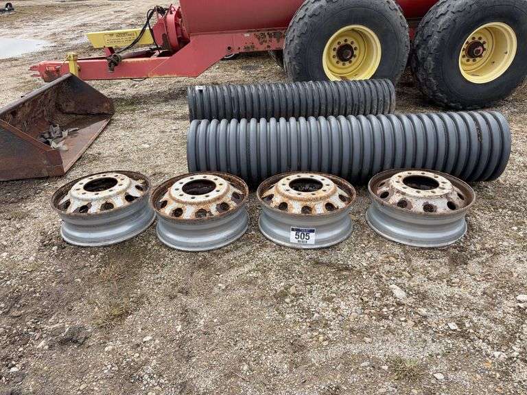 4 - 10 BOLT RIMS - Shackelton Auctions Inc.